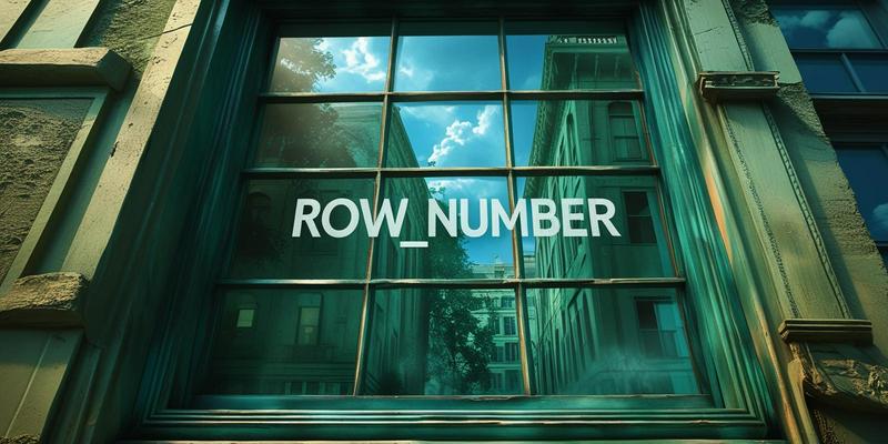 Exploring the MySQL `ROW_NUMBER` Window Function